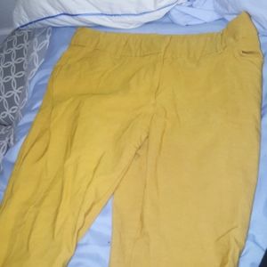 Yellow jeans